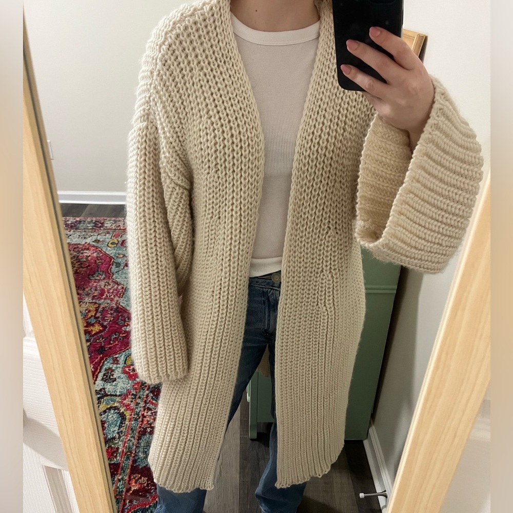 NWT Anthropologie Chunky Knit Cardigan